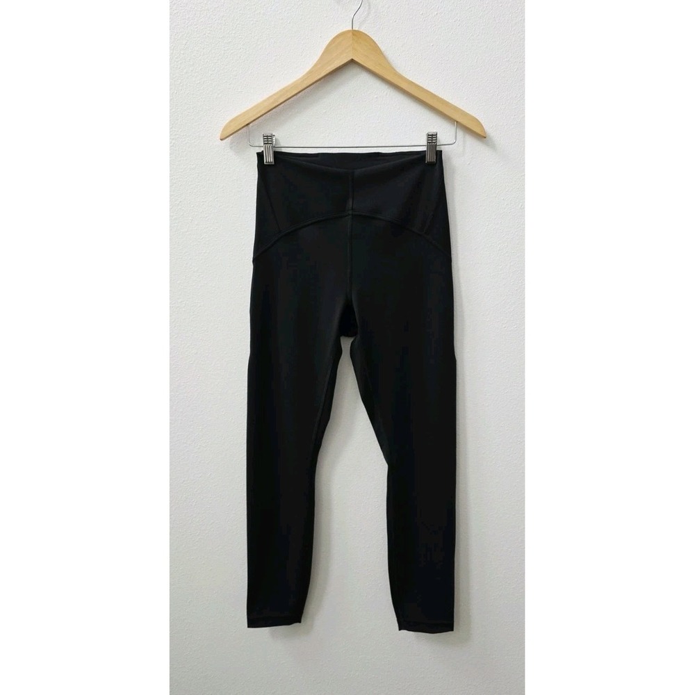 Lululemon Instill High Rise Tight 25" Black Size 6 Black Yoga Running Pant